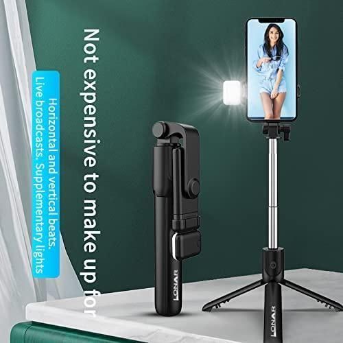 Selfie Stick Tripod with Bluetooth Remote